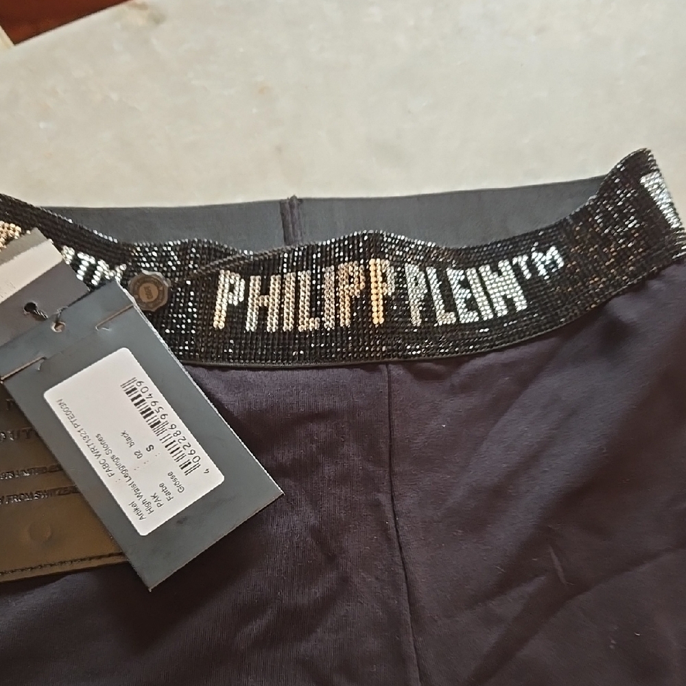 Philipp Plein High Waist Leggings With Stones Sold out!  Size Small
